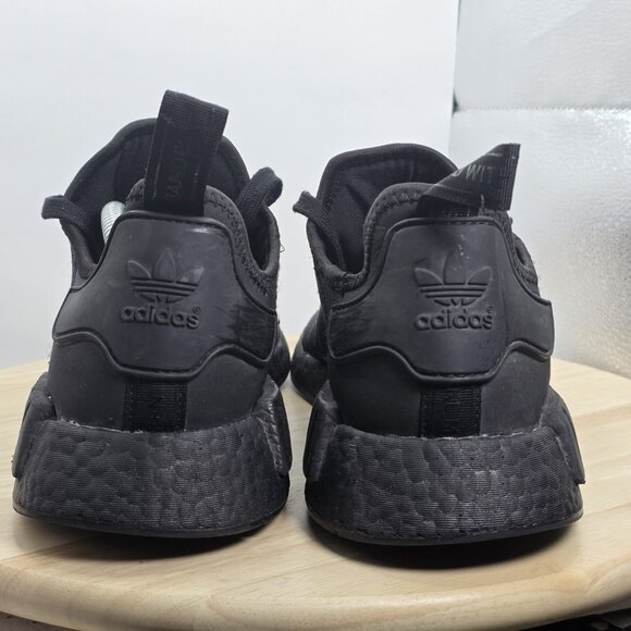 Mens Size 13 - Adidas NMD_R1, FV9015, Triple Black, Men's Running Shoes - Picture 5 of 9